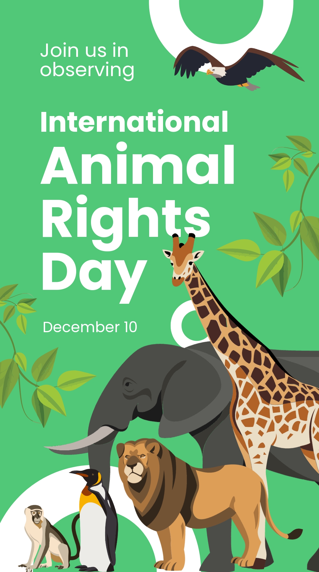 free-international-animal-rights-day-instagram-story-template