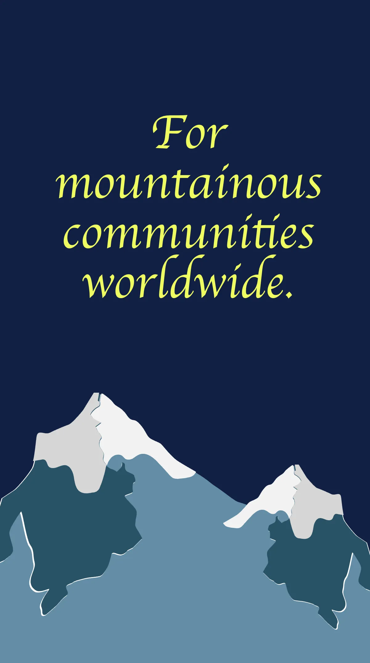 Free International Mountain Day Instagram Story Template to Edit Online