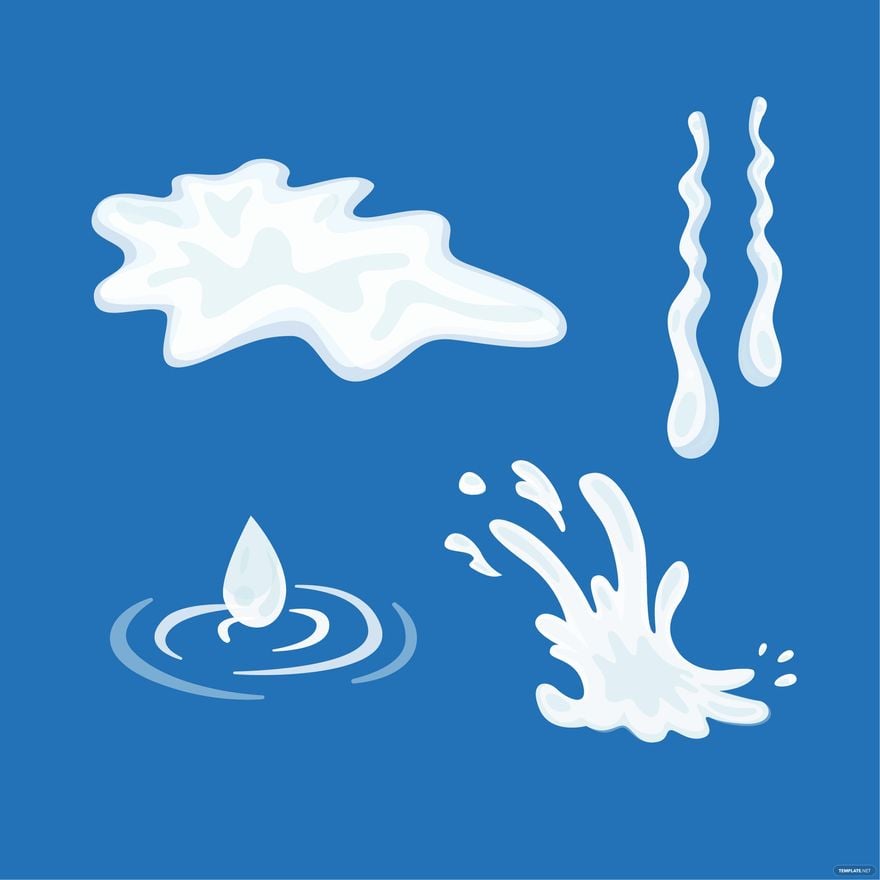 White Water Vector in Illustrator, EPS, SVG, JPG, PNG