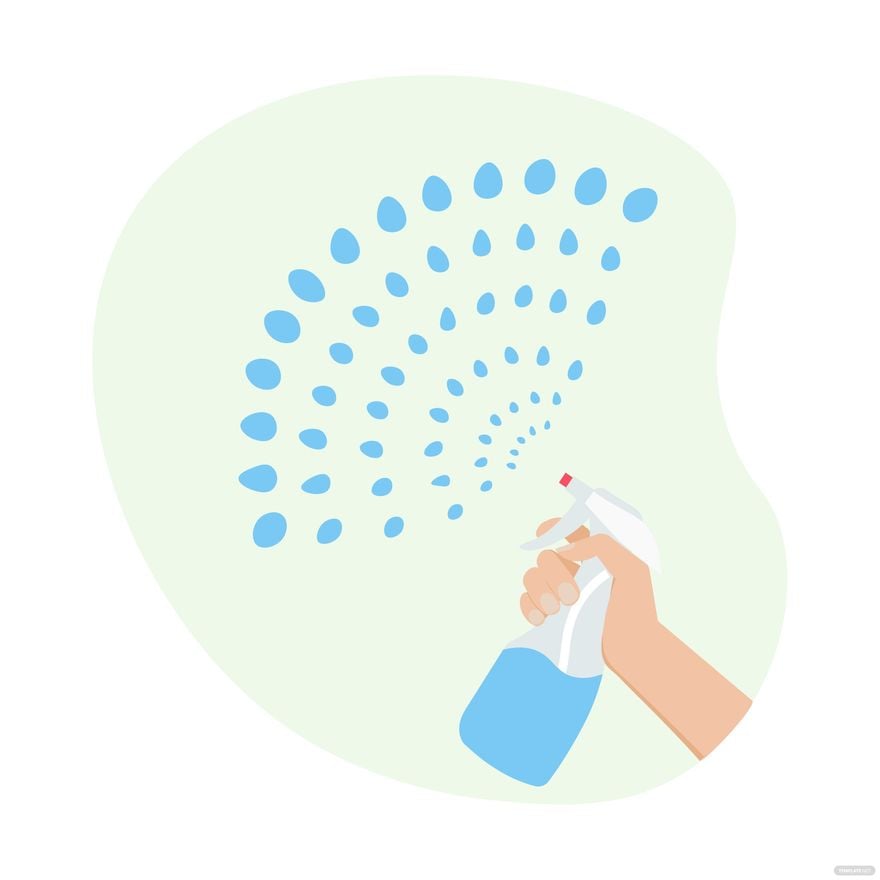 Water Spray Vector in Illustrator, EPS, SVG, JPG, PNG