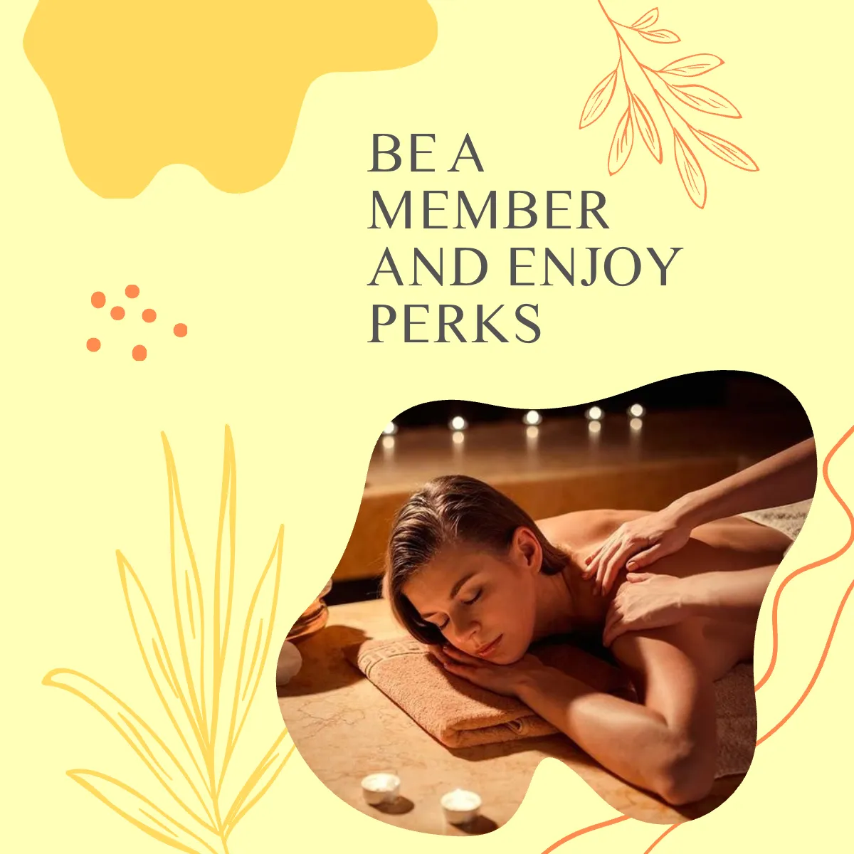 Free Massage Therapy Puzzle Post, Instagram, Facebook Template to Edit Online