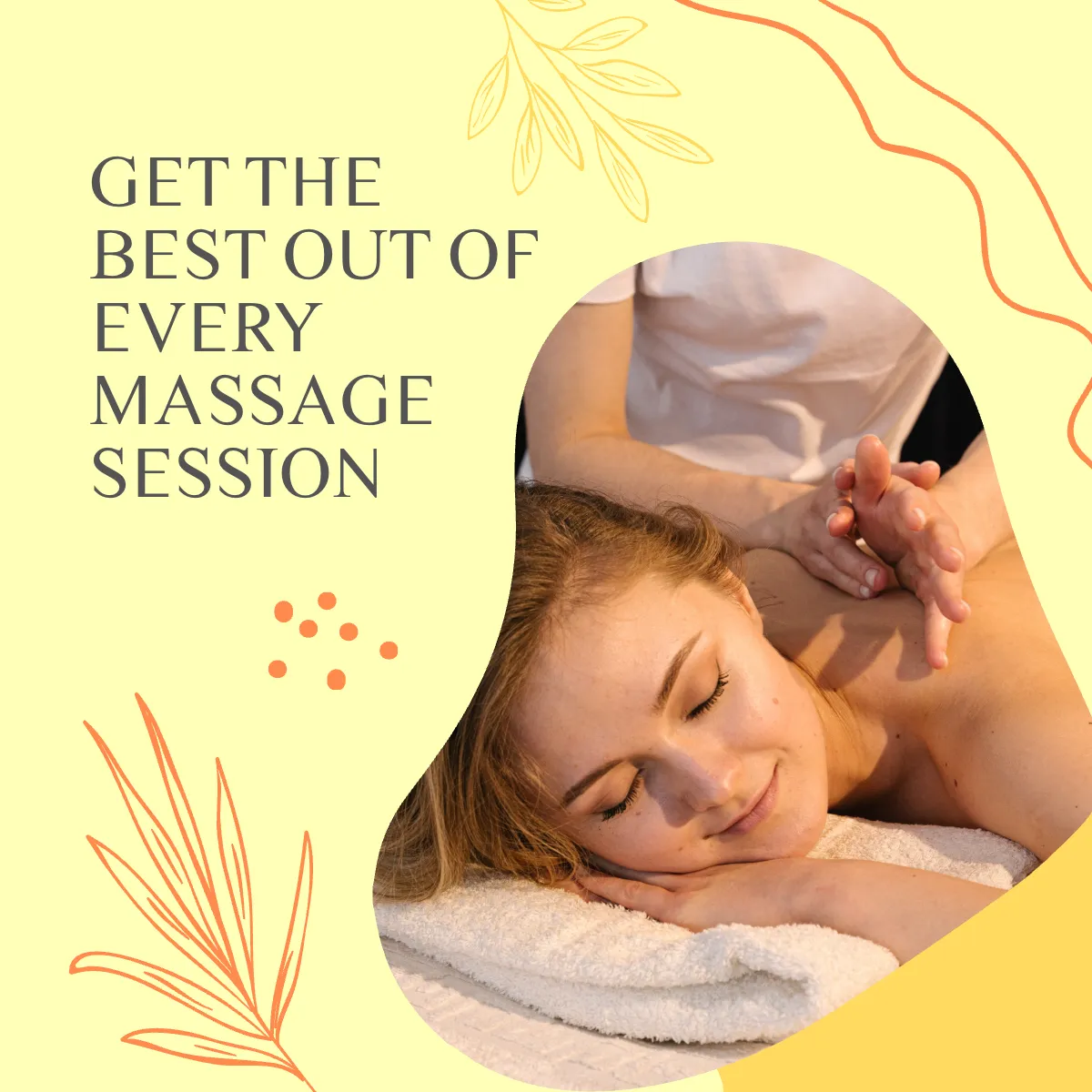 Free Massage Therapy Puzzle Post, Instagram, Facebook Template to Edit Online