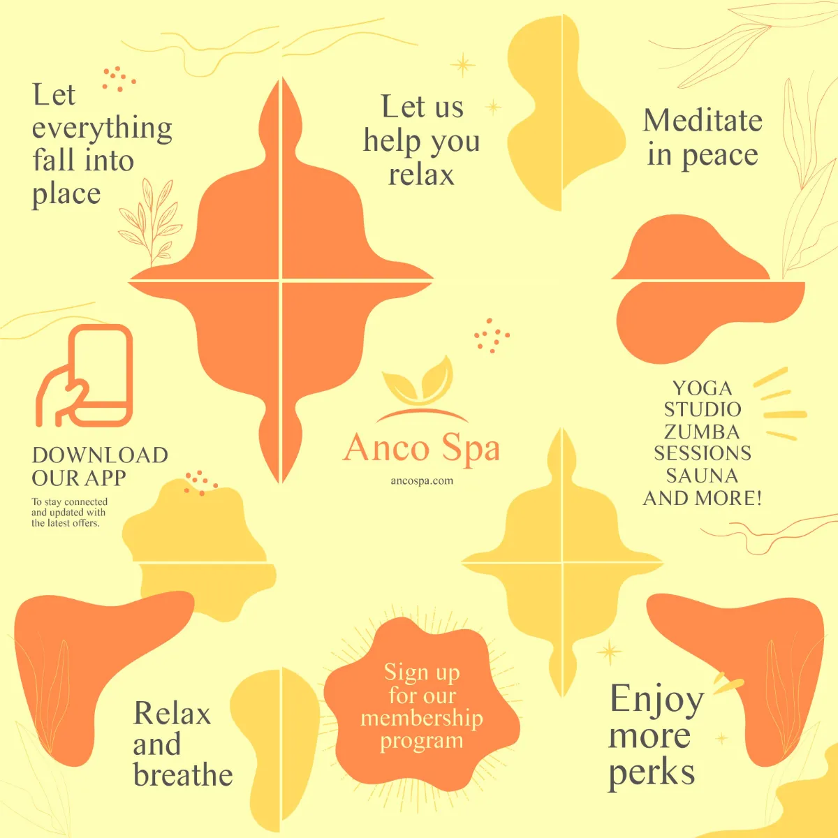 Free Wellness Instagram Puzzle Post, Instagram, Facebook Template to Edit Online