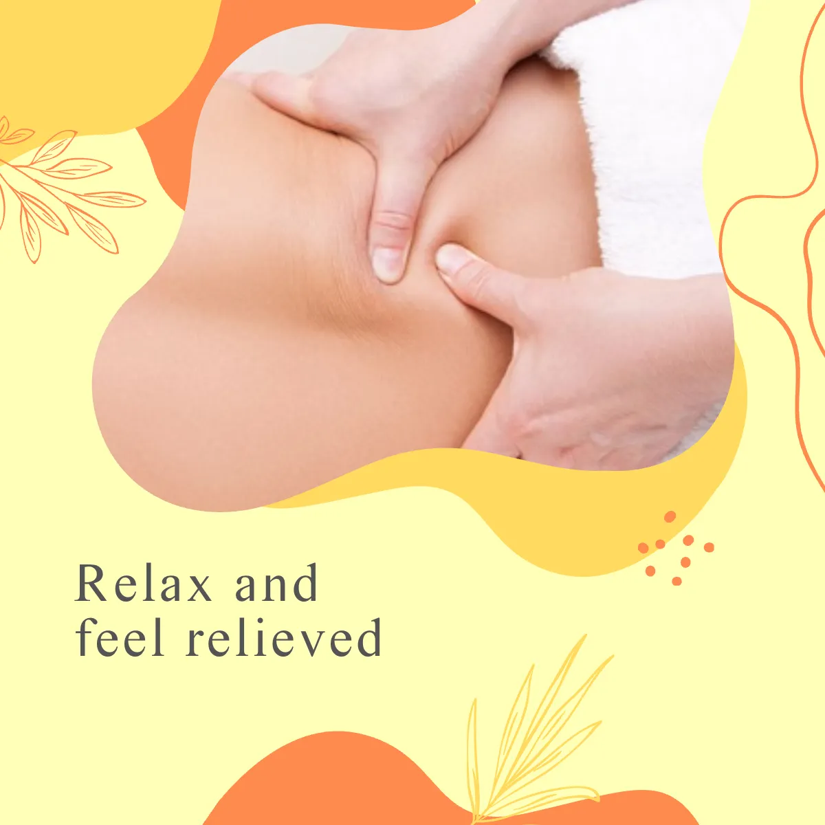 Free Massage Jigsaw Puzzle Post, Instagram, Facebook Template to Edit Online