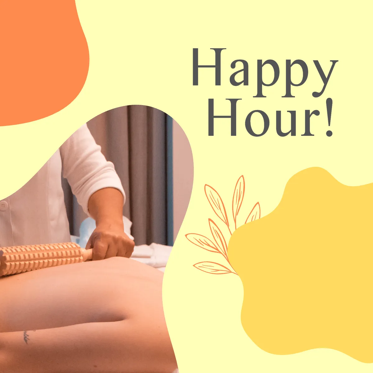 Free Simple Massage Puzzle Post, Instagram, Facebook Template to Edit Online