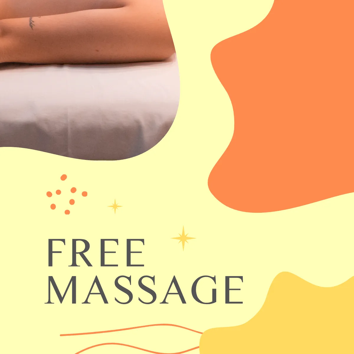 Free Simple Massage Puzzle Post, Instagram, Facebook Template to Edit Online