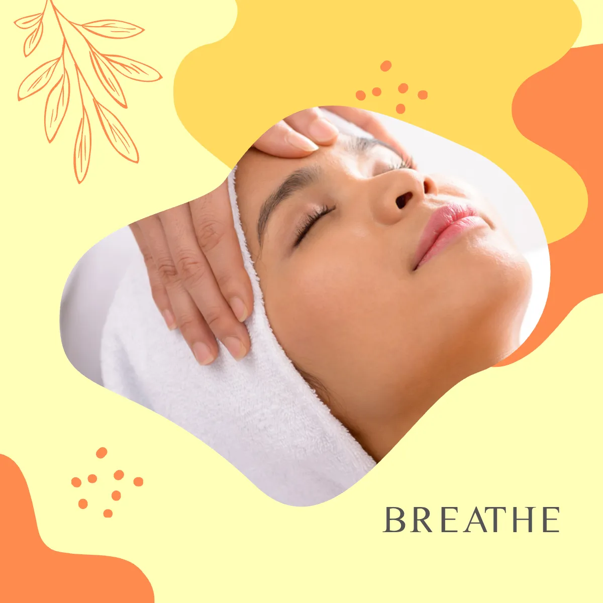 Free Massage Puzzle Ad Post, Instagram, Facebook Template to Edit Online