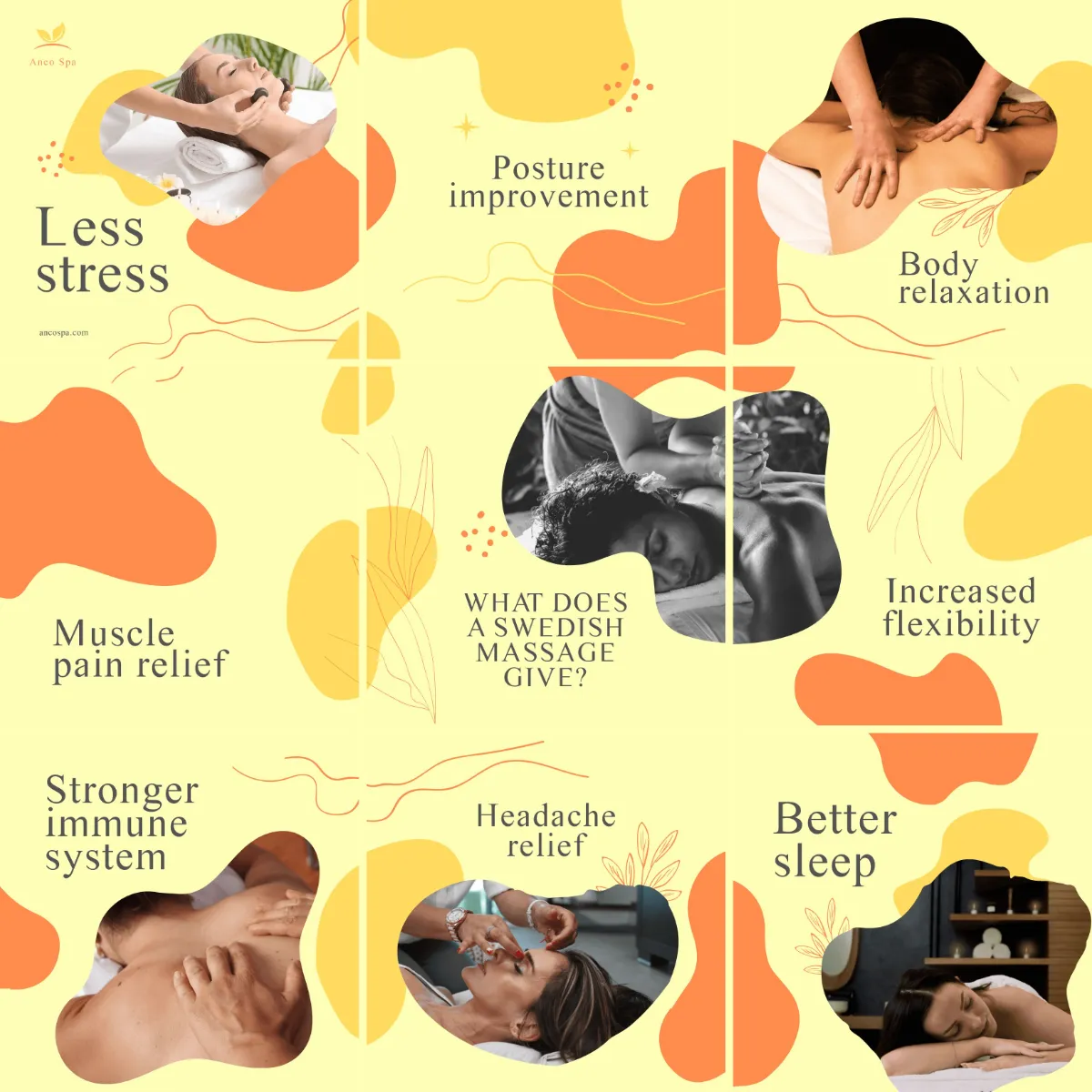 Free Swedish Massage Jigsaw Puzzle Post, Instagram, Facebook Template to Edit Online