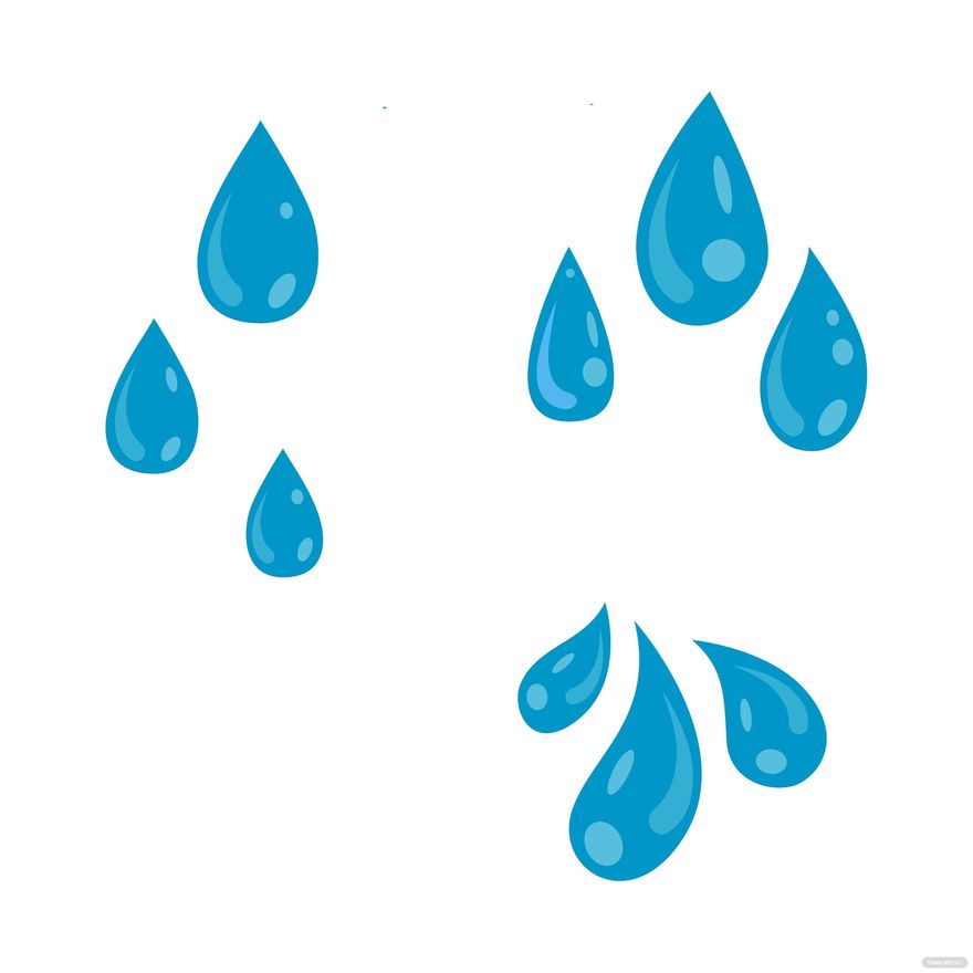 Water Drops Vector in Illustrator, SVG, JPG, EPS, PNG - Download | Template.net