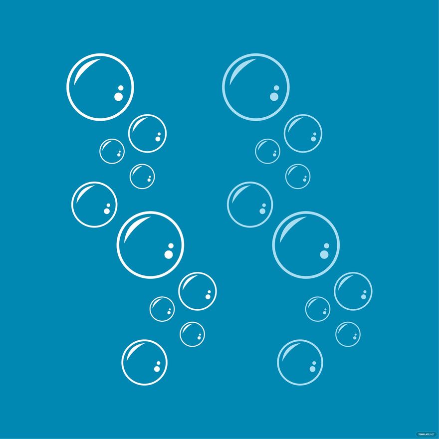 Water Bubbles Vector in Illustrator, JPG, EPS, SVG, PNG - Download | Template.net