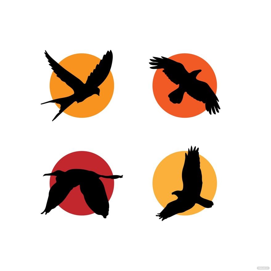 Free Flying Bird Vector in Illustrator, EPS, SVG, JPG, PNG