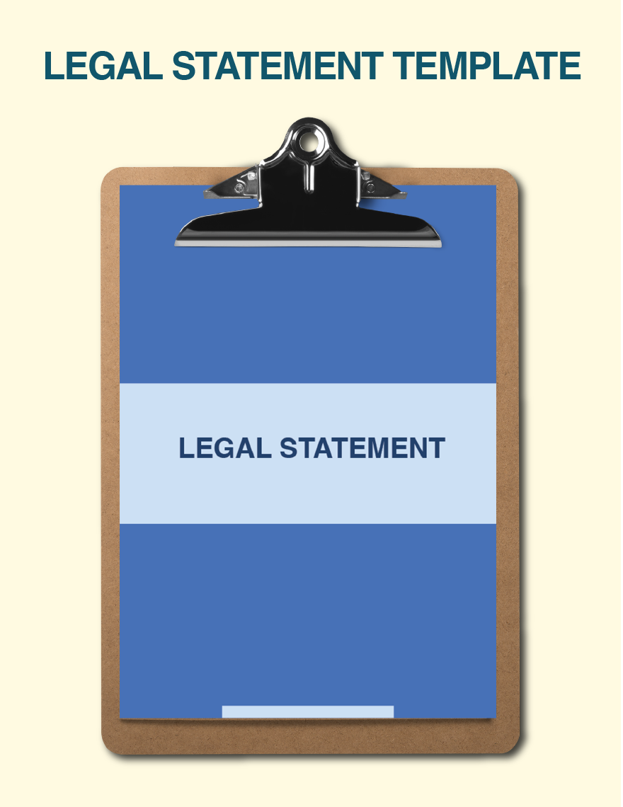 Legal Incorporation Word Templates Design, Free, Download