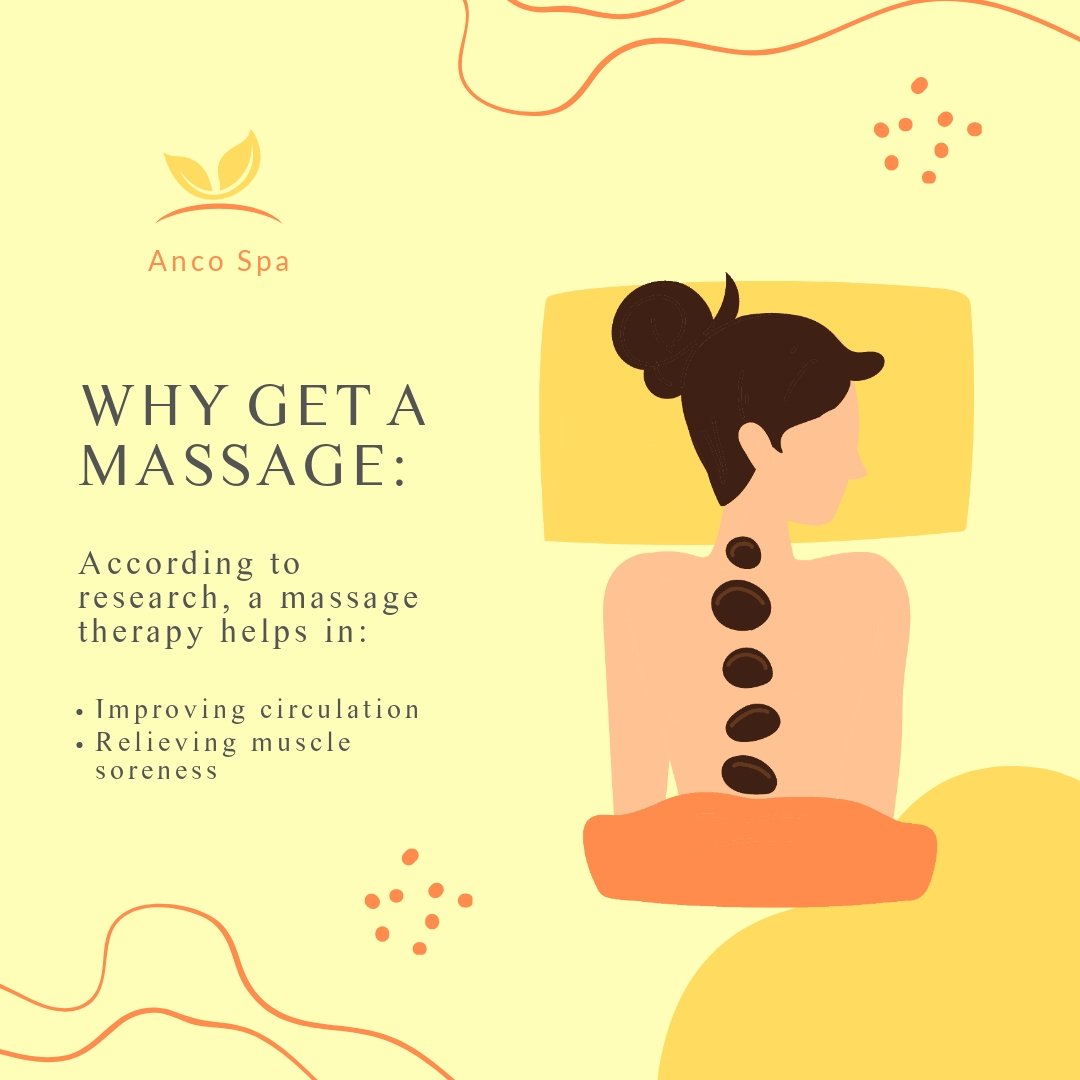 Massage Research Infographics Post Template