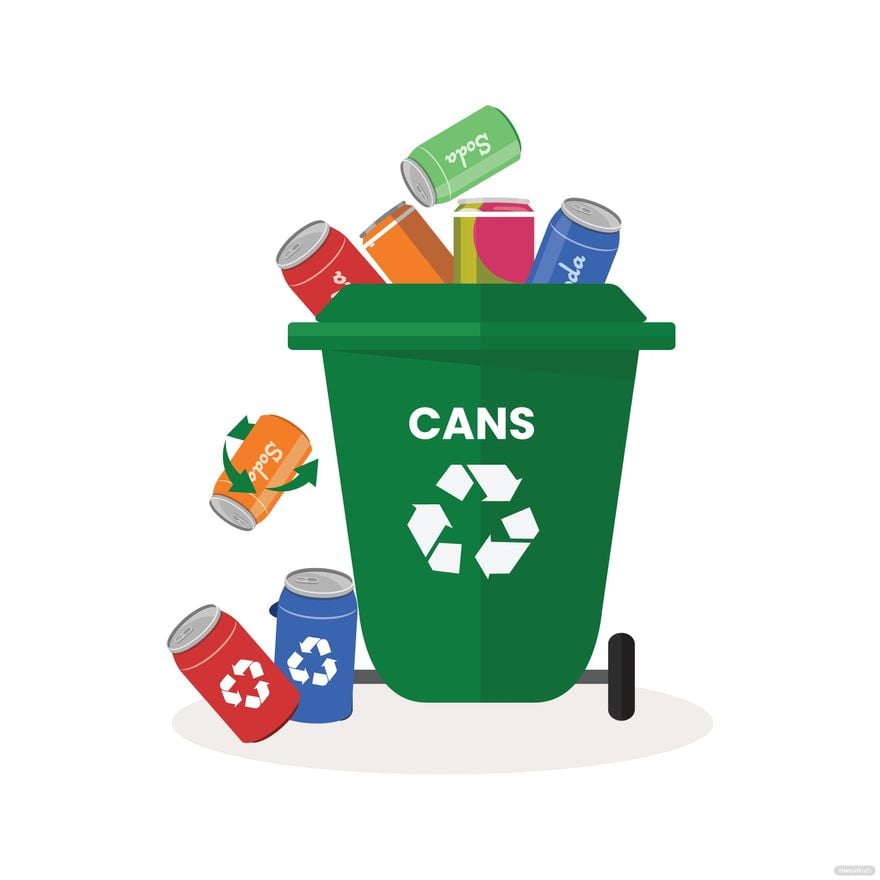 Free Recycle Can Vector