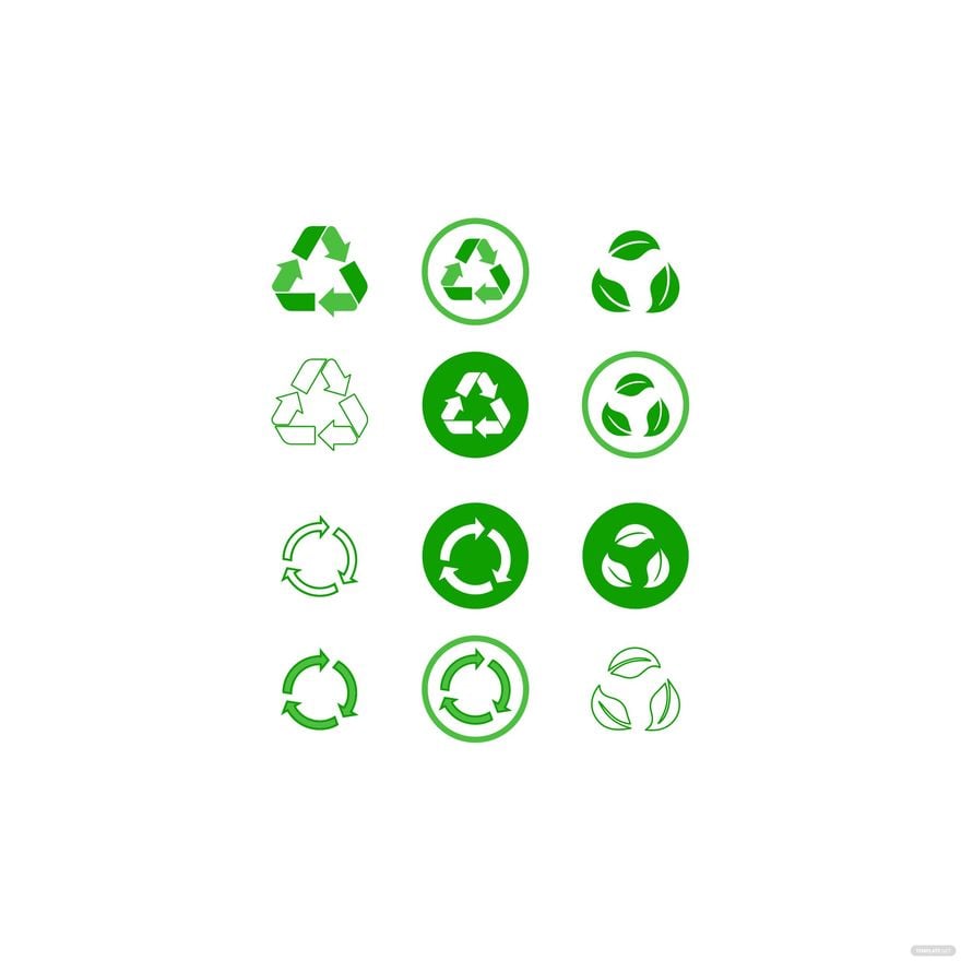 Free Small Recycle Vector in Illustrator, EPS, SVG, JPG, PNG