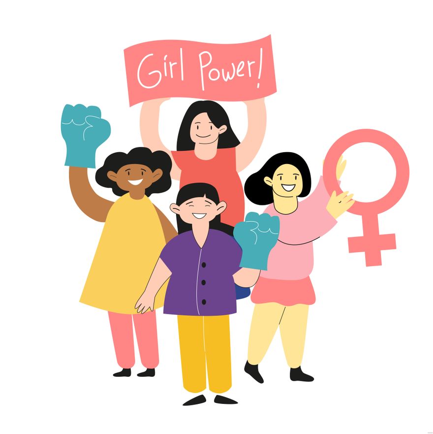 Women Power Illustration