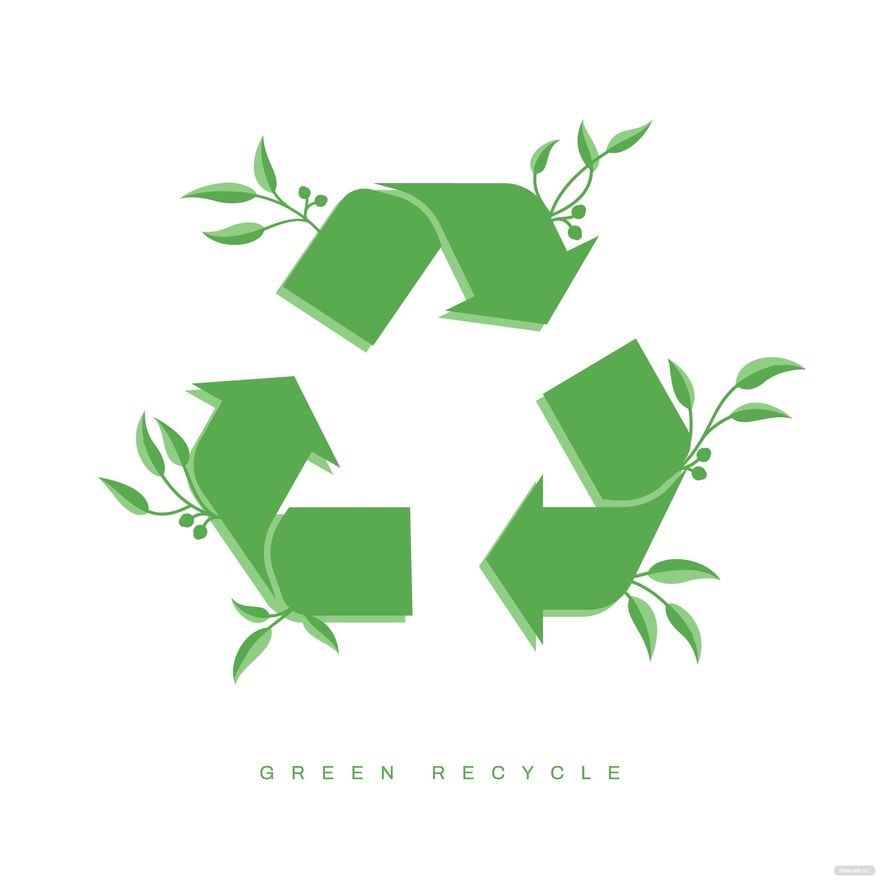 Green Recycle Vector