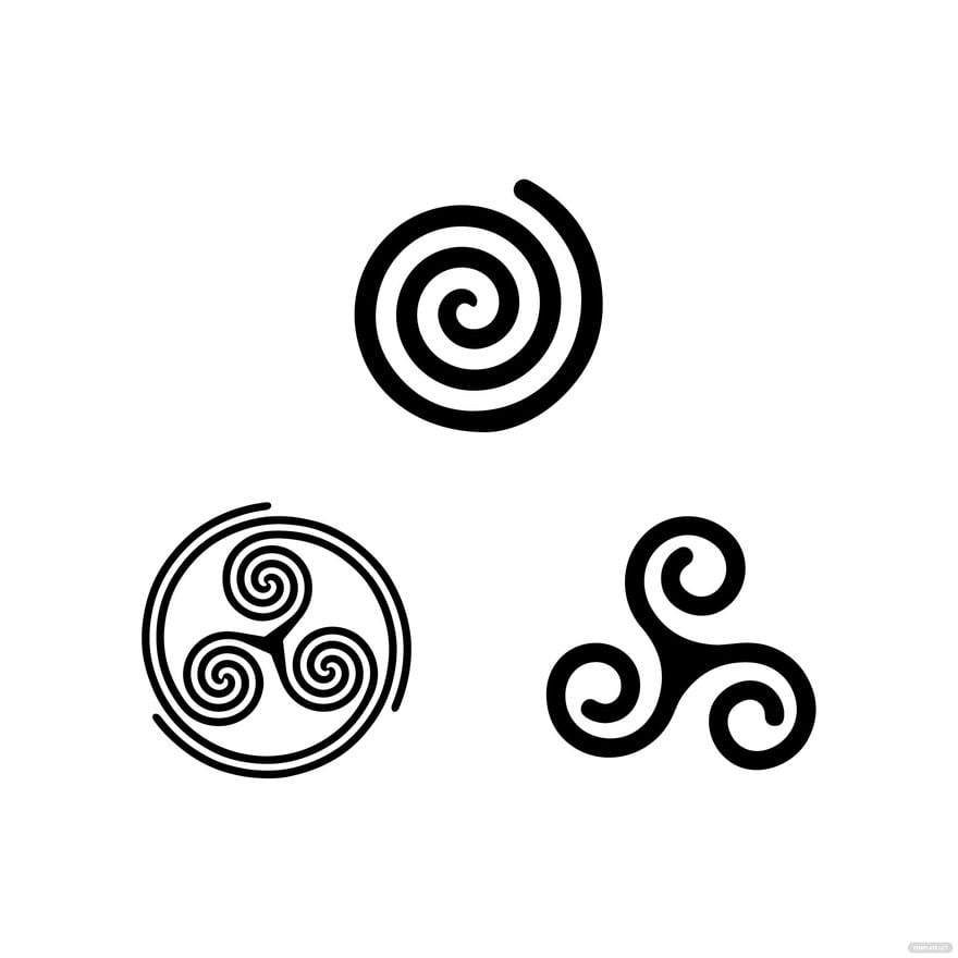 Celtic Swirl Vector in Illustrator, EPS, SVG, JPG, PNG