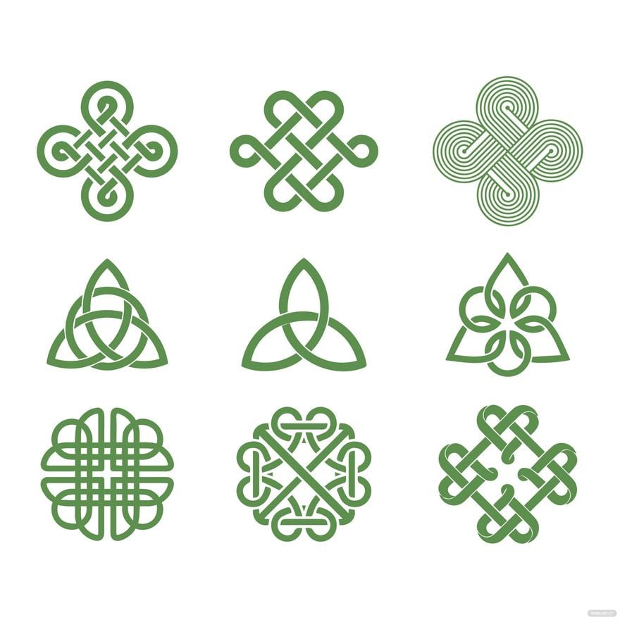 Free Celtic Knot Vector in Illustrator, EPS, SVG, JPG, PNG
