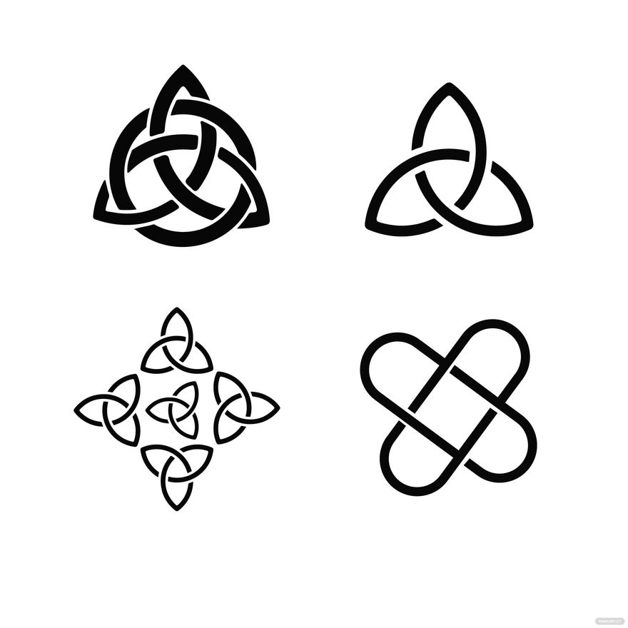 Celtic Knotwork Vector in Illustrator, EPS, SVG, JPG, PNG