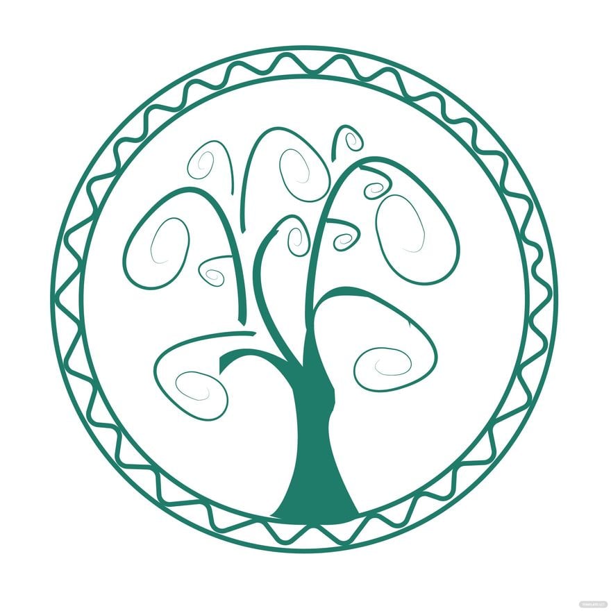 Celtic Tree of Life Vector