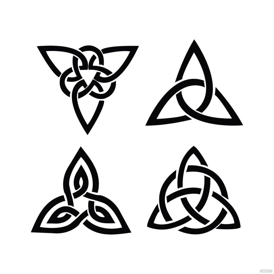 Celtic Trinity Vector in Illustrator, EPS, SVG, JPG, PNG