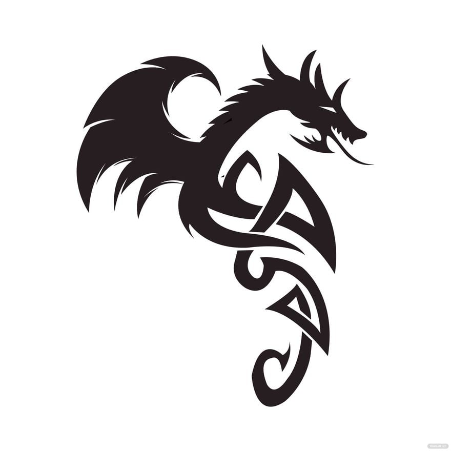 Free Celtic Dragon Vector