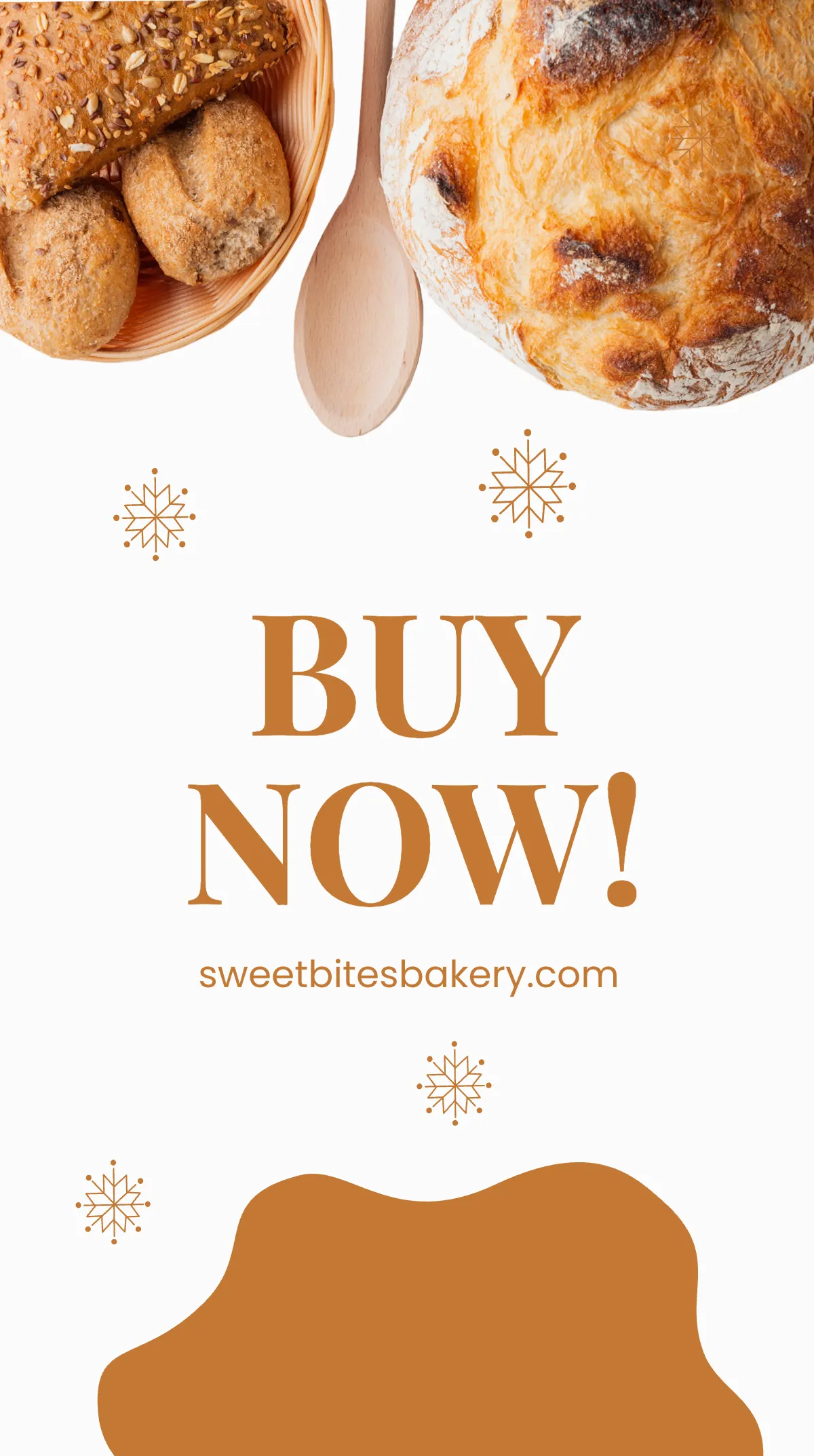 Free Christmas Bake Sale Instagram Story Template to Edit Online