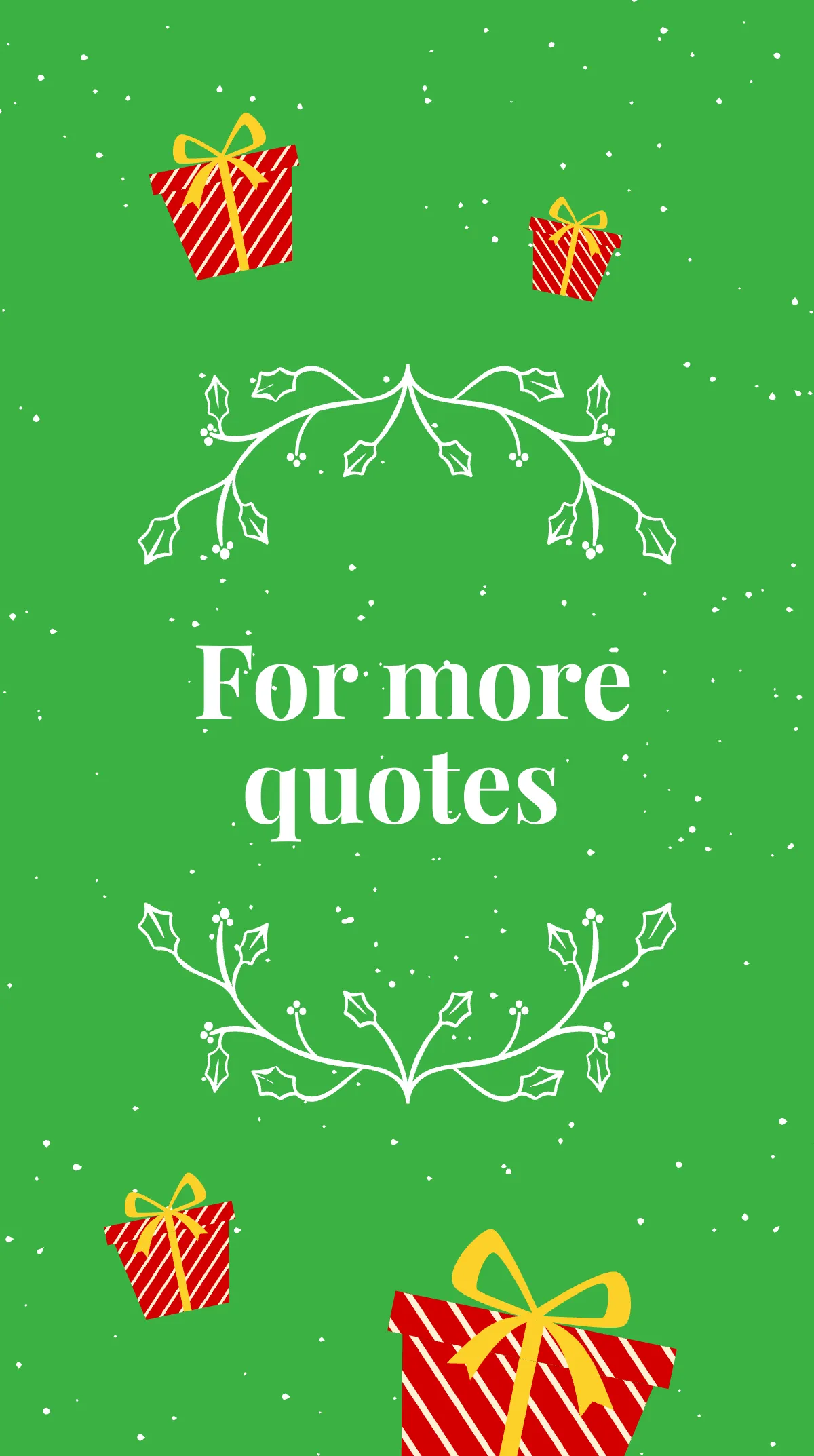 Christmas Quote Instagram Story Template