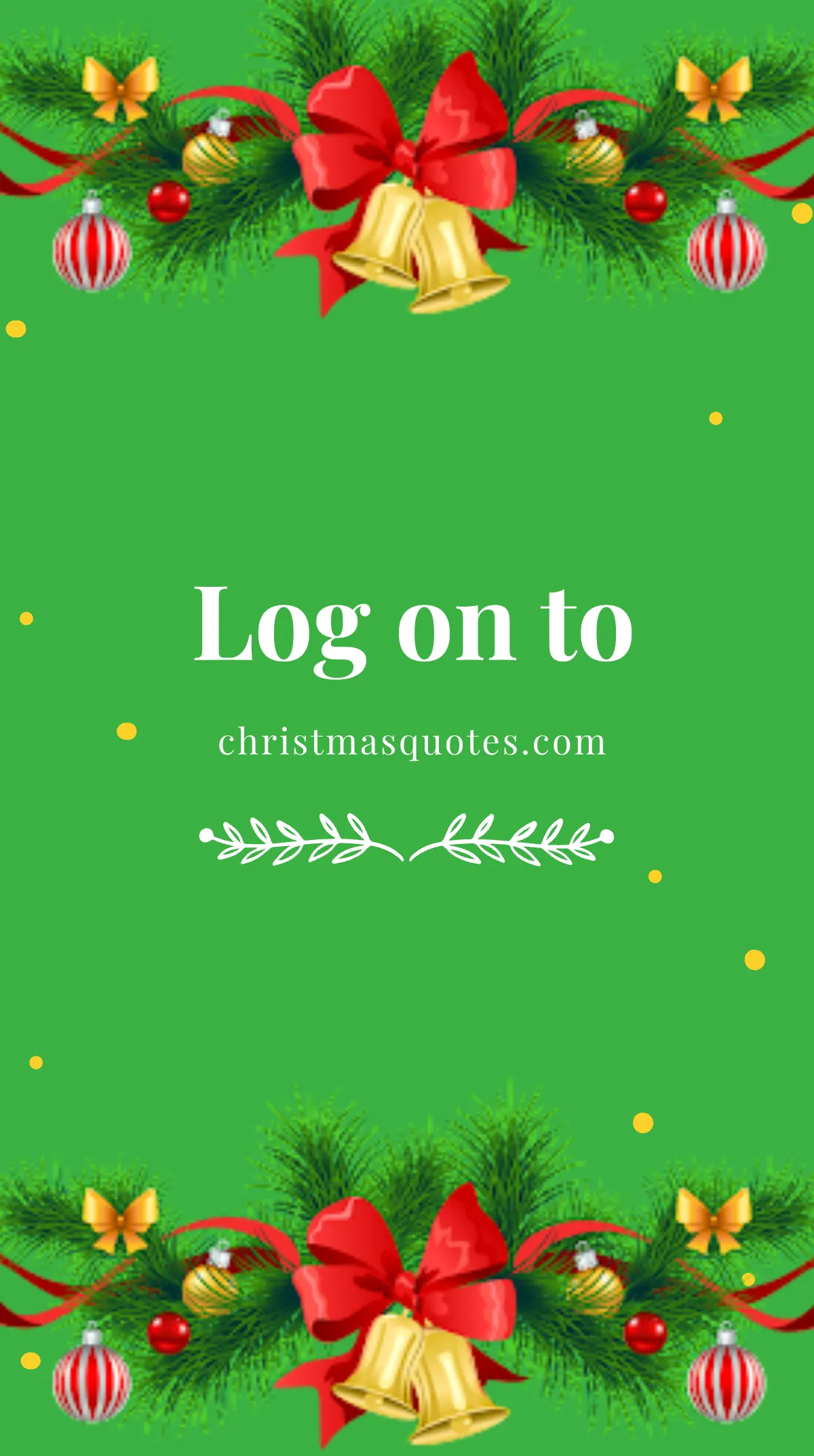 Christmas Quote Instagram Story Template