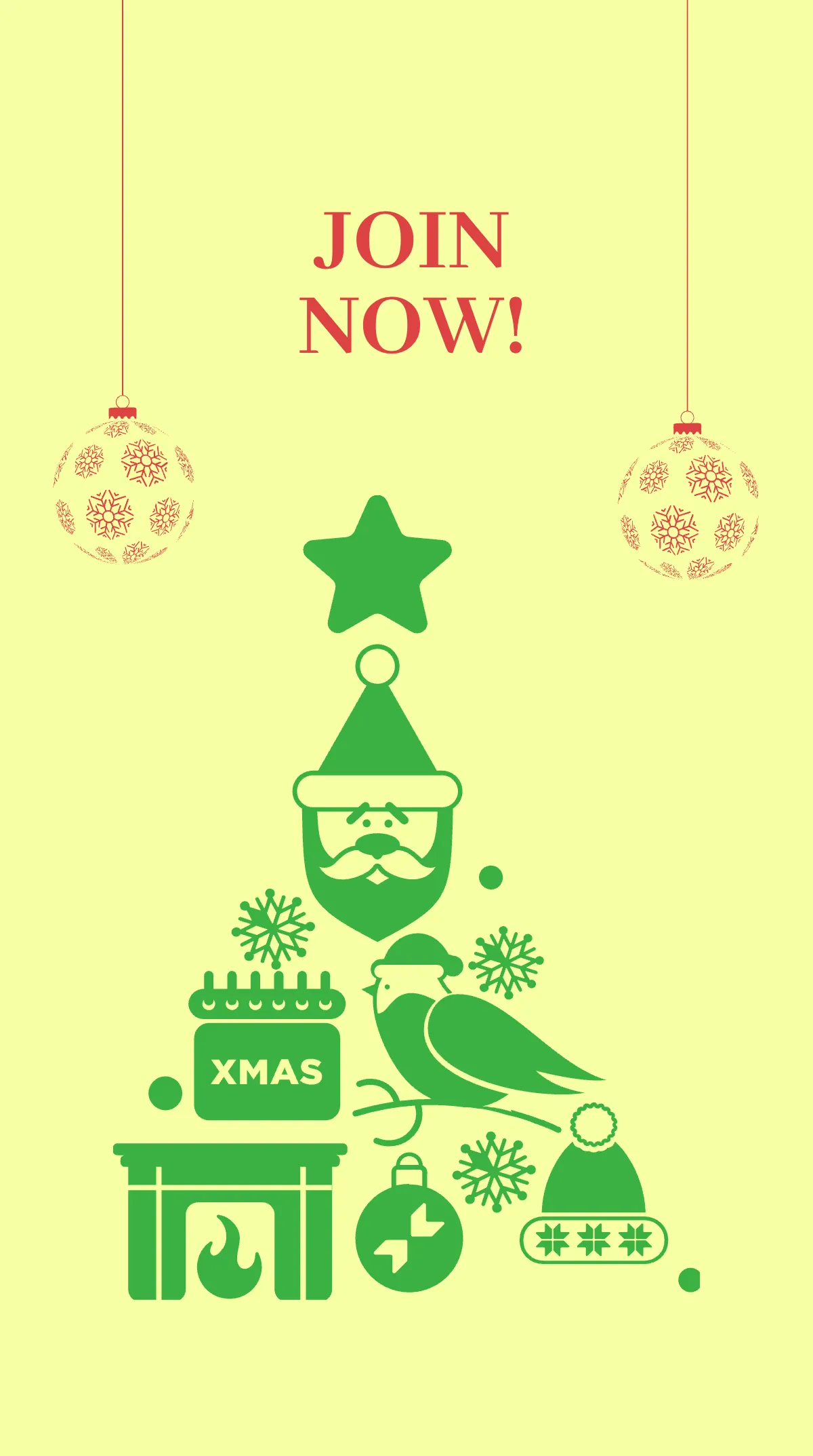 Free Christmas Giveaway Instagram Story Template to Edit Online