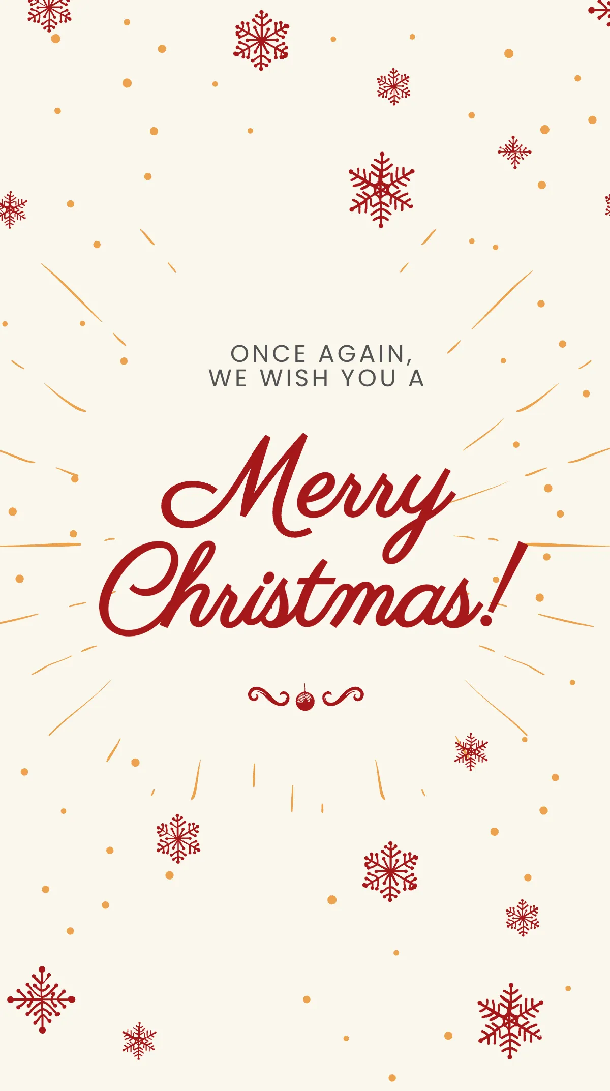 Free Animated Christmas Instagram Story Template to Edit Online