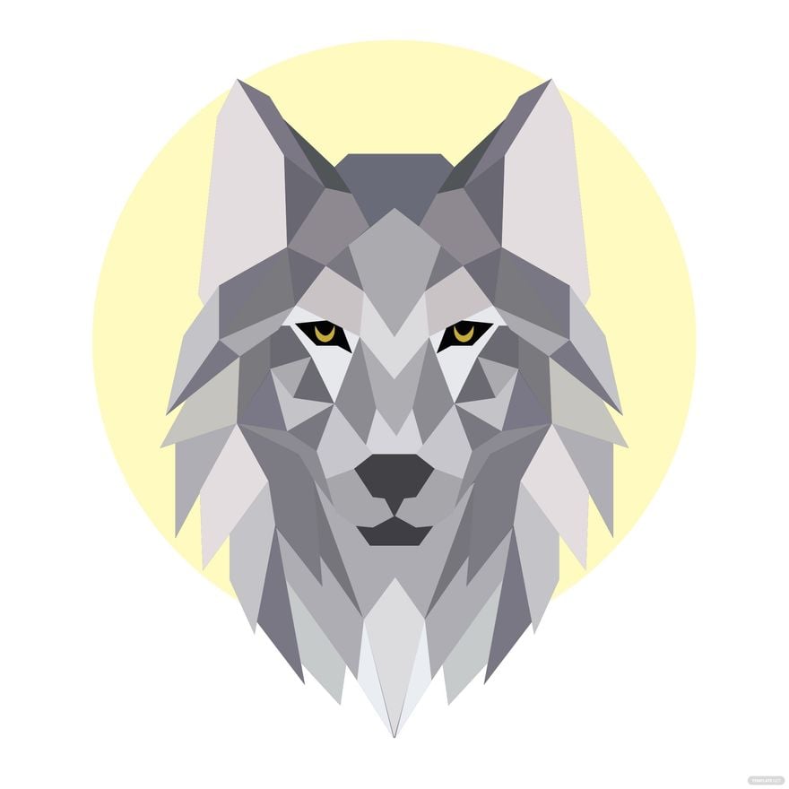 Free Geometric Wolf Vector