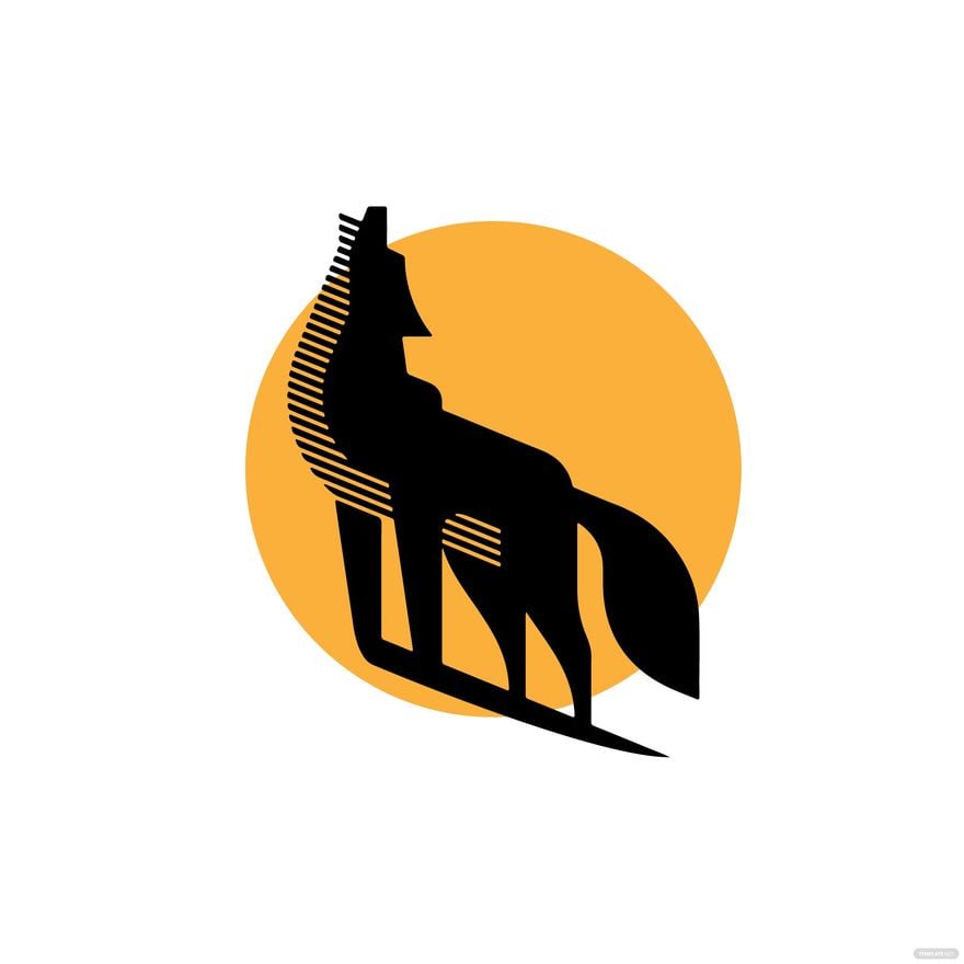 Free Lone Wolf Vector