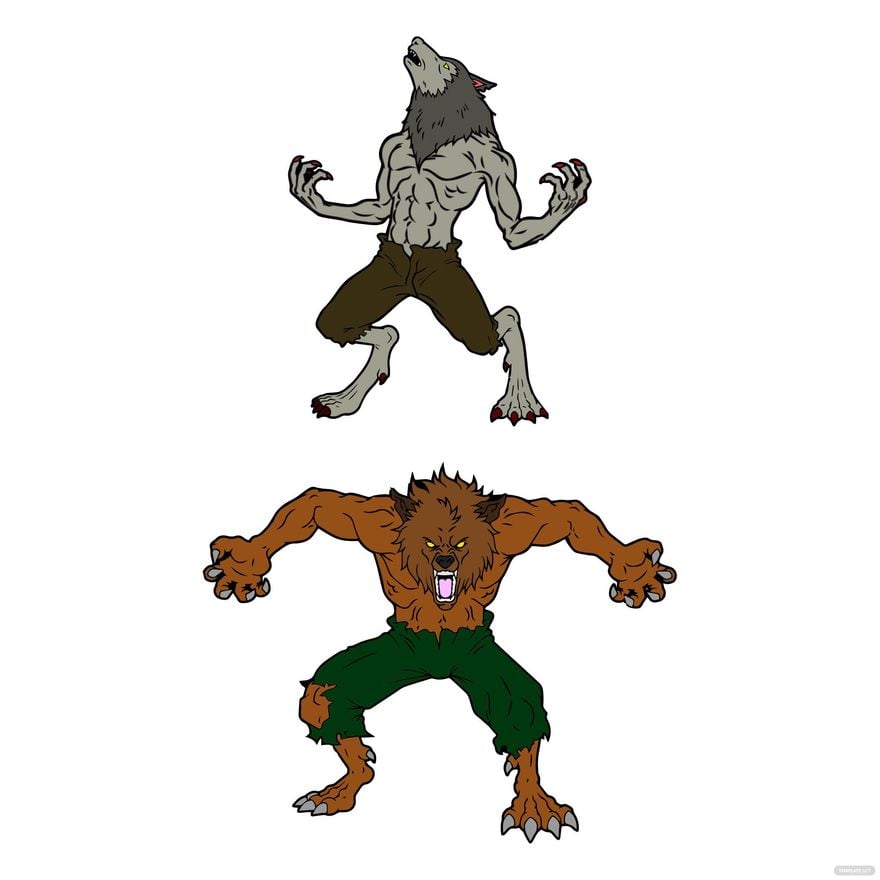 Free Werewolf Vector