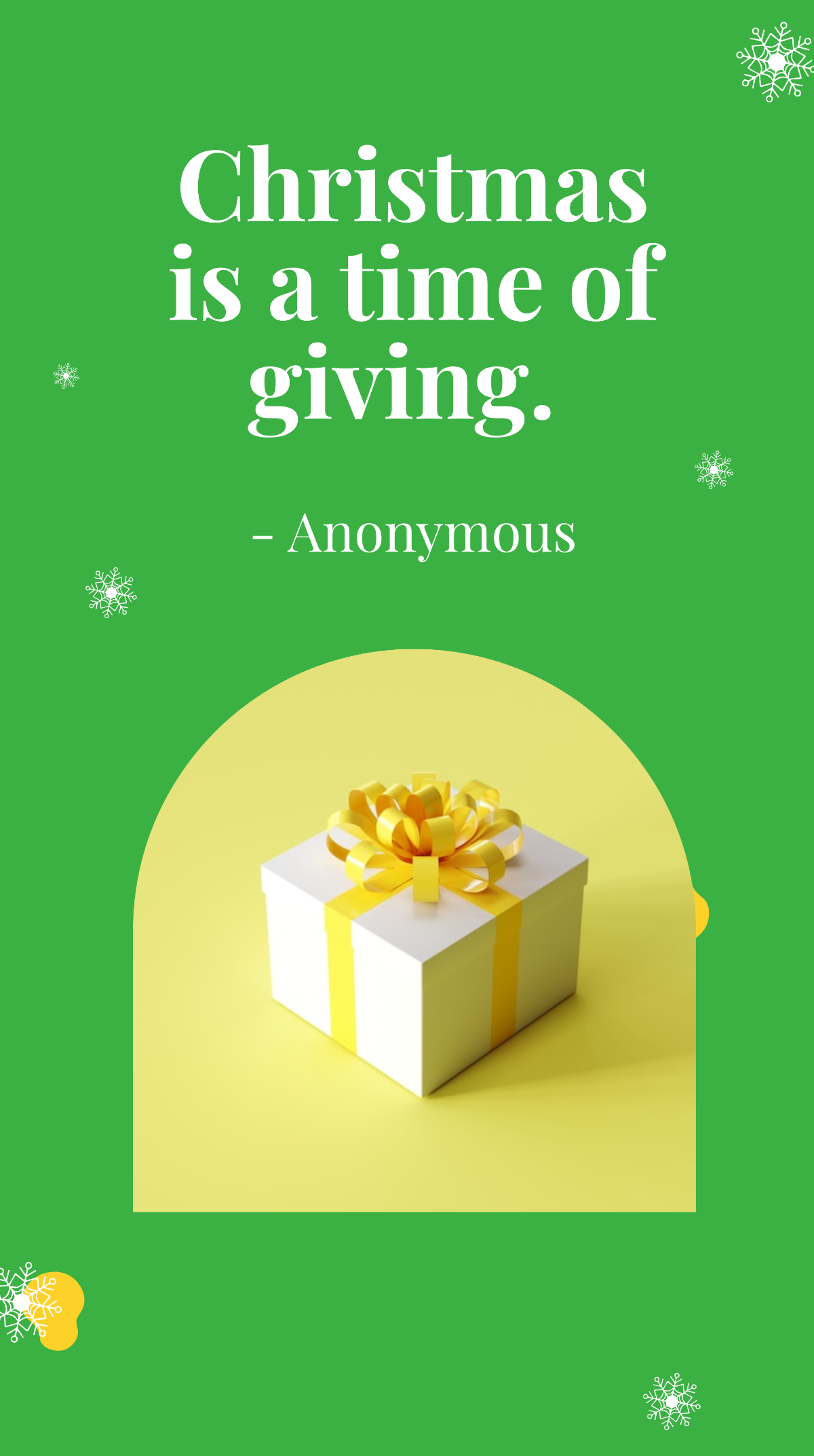 Free Christmas Quote Whatsapp Post Template to Edit Online