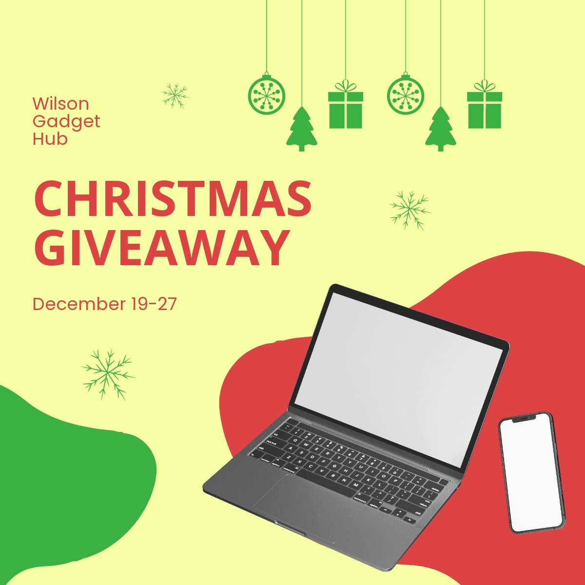 Christmas Giveaway Linkedin Post