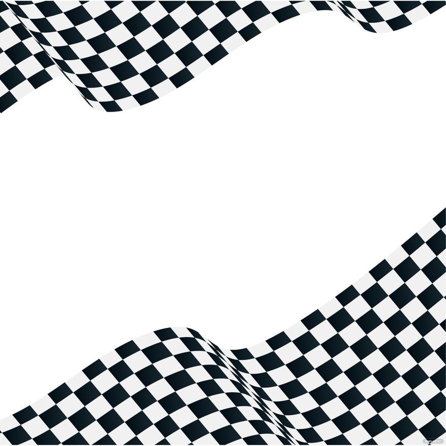 Racing Flag Background Vector