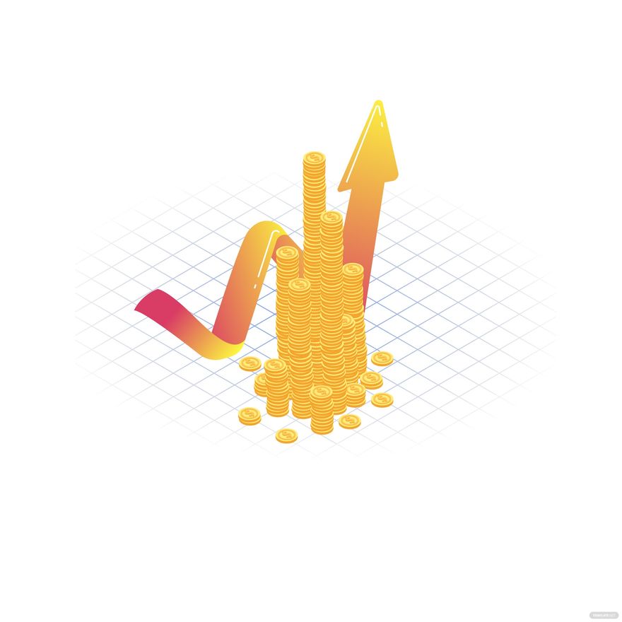 Free Coin Growth Vector