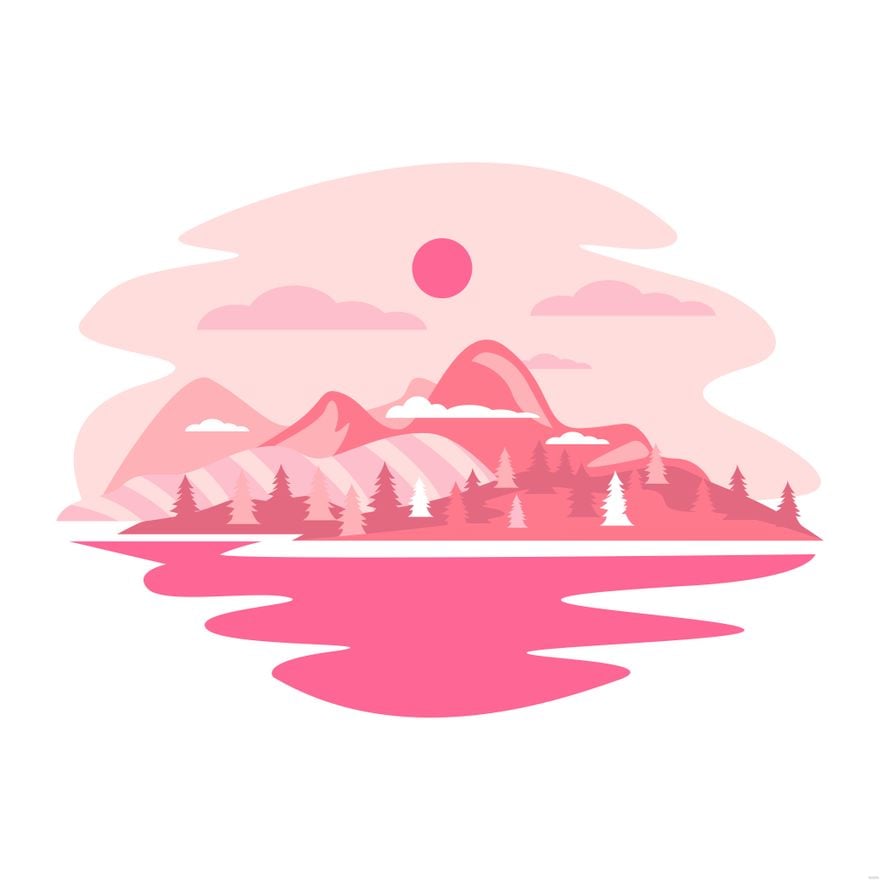 Free Pink Nature Illustration