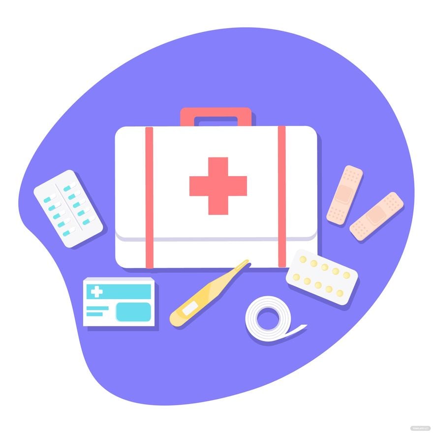 Free First Aid Kit Vector in Illustrator, EPS, SVG, JPG, PNG