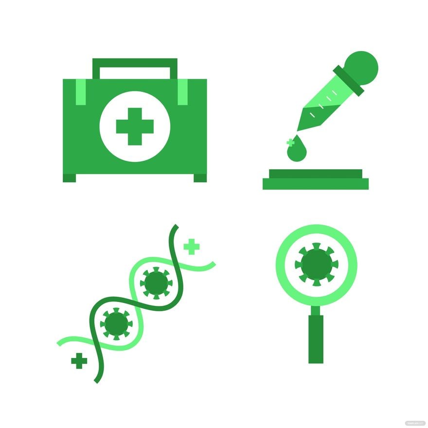 Green Medical Vector in Illustrator, EPS, SVG, JPG, PNG