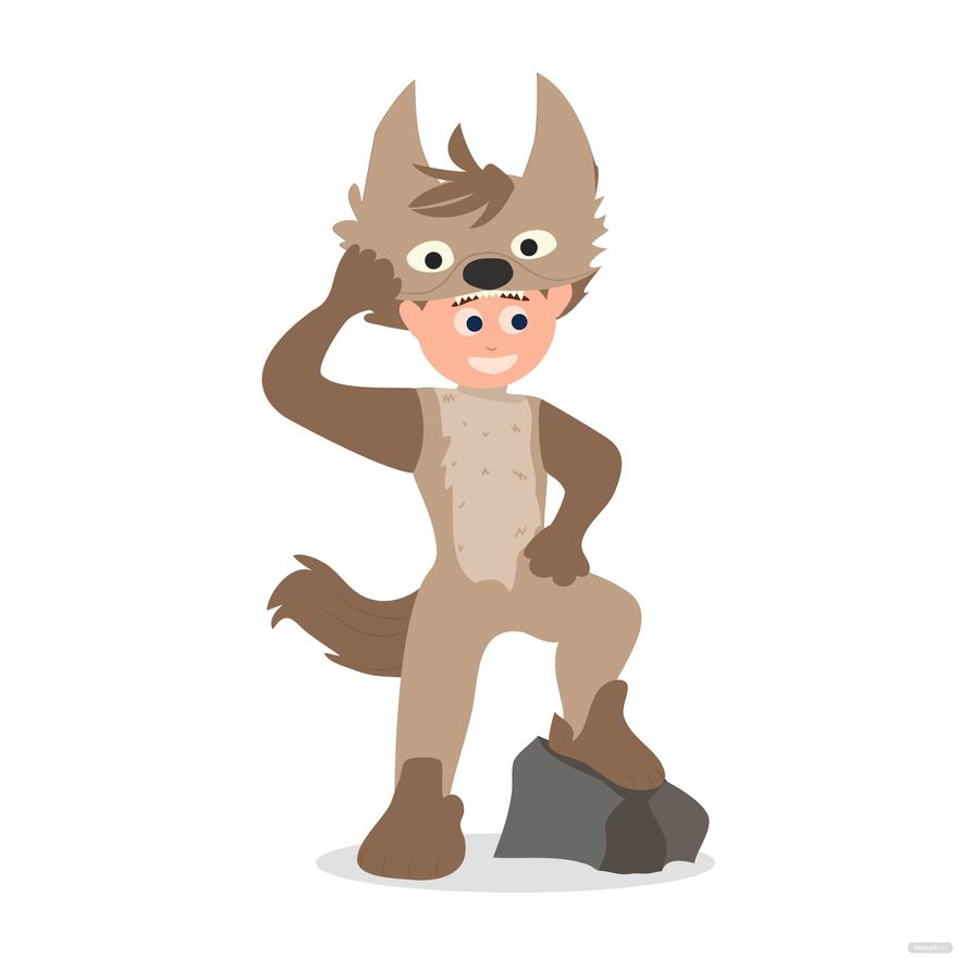 Cartoon Wolf PNG Transparent Images Free Download