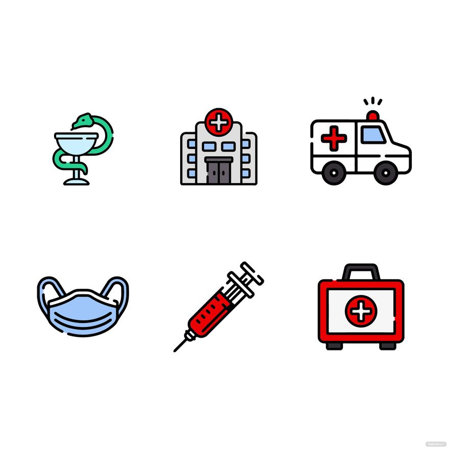 Free Medical Icons Vector in Illustrator, EPS, SVG, JPG, PNG