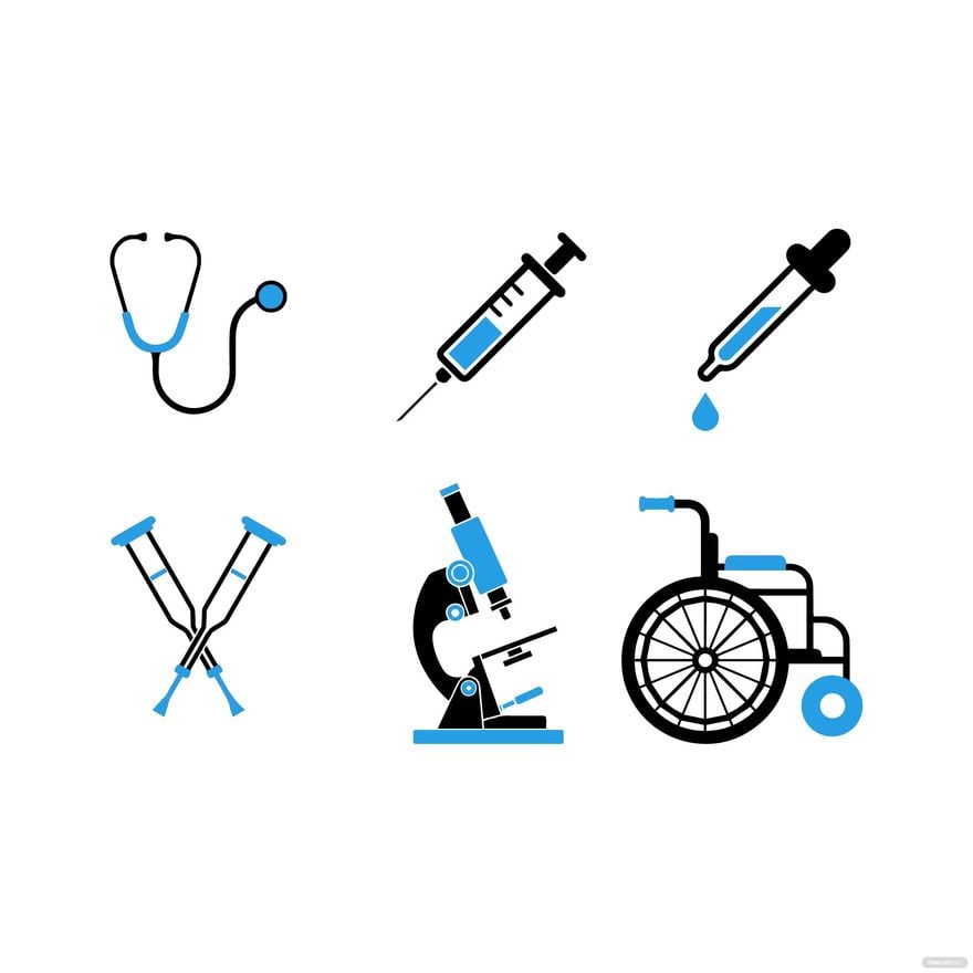 Understood Medical Equipment Vector #medicalcenter  #MedicalEquipmentIllustration