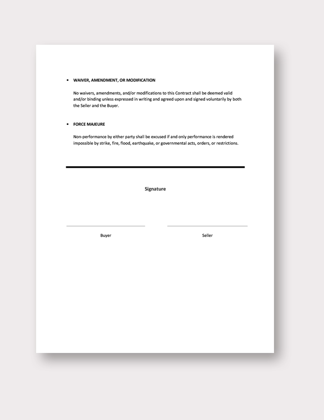 Puppy Sales Contract Template Google Docs, Word, Apple Pages