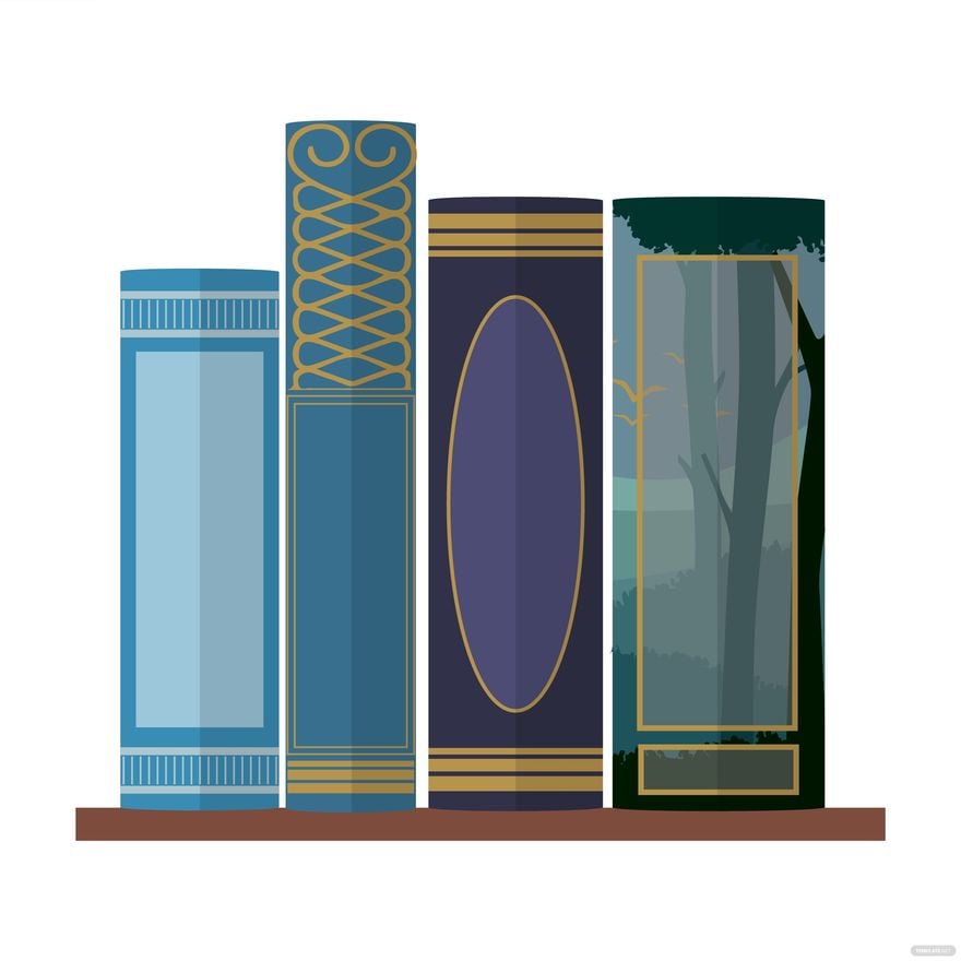 Free Book Spine Vector