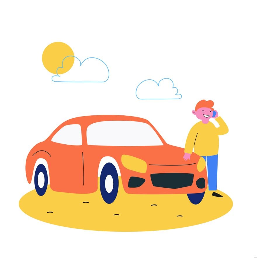 Simple Car Illustration