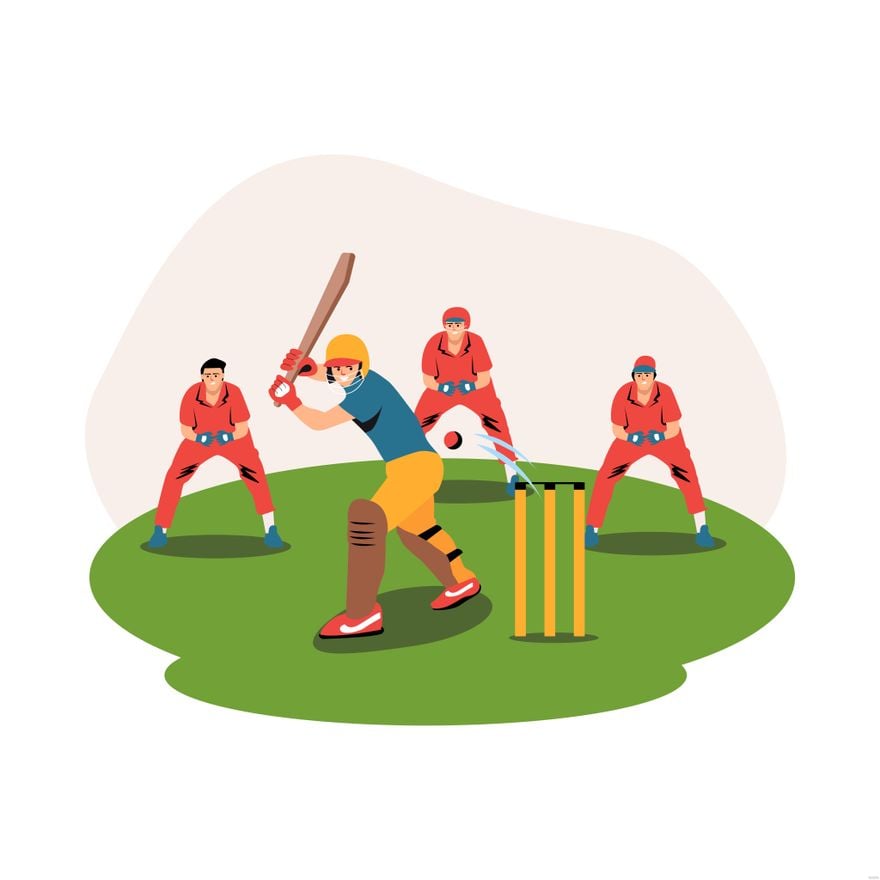 Cricket Illustration in Illustrator, EPS, SVG, JPG, PNG
