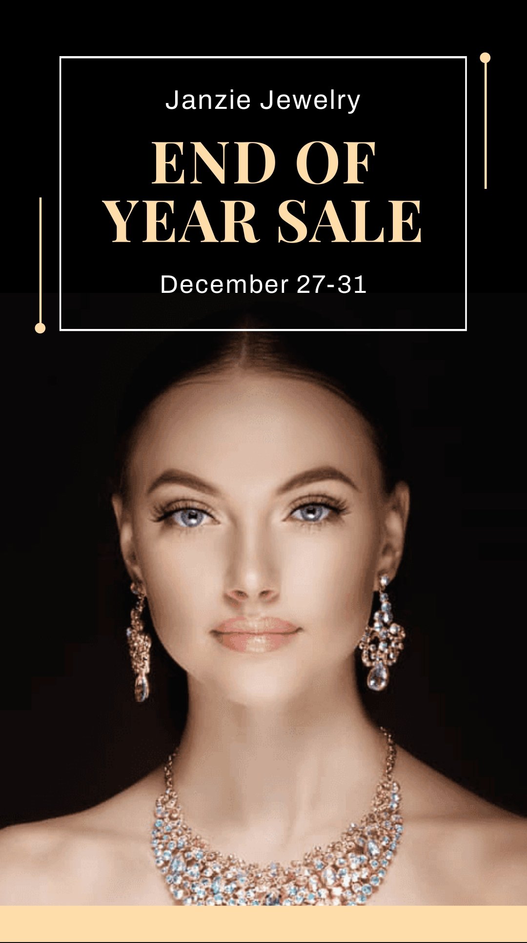 End Of Year Sale Whatsapp Post